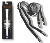 View Item Spirit Of 69 Mod Skinhead Skinny Half Inch Braces Black